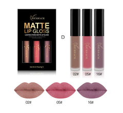 Waterproof Long Lasting Lip Gloss Kit