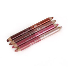 Double Color Matte Glitter Lip Liner