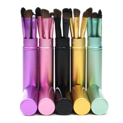 Portable Mini Eye Makeup Brushes Set